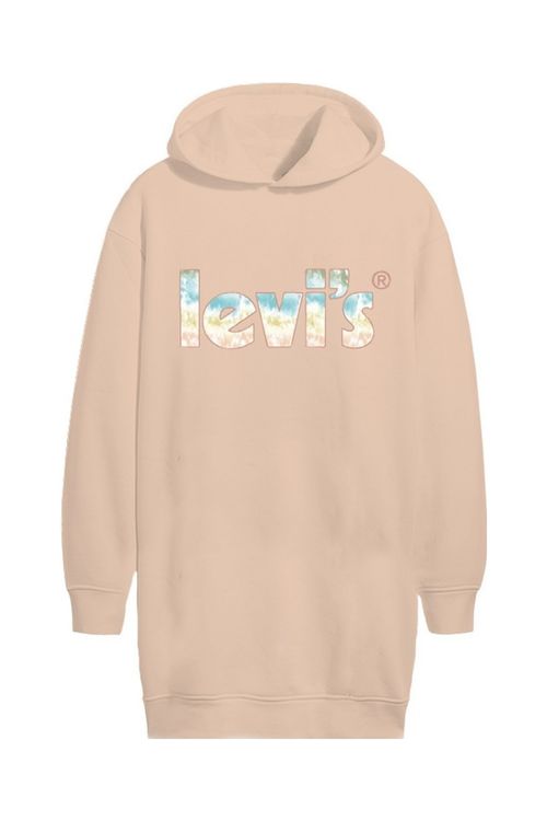 Hoodie Sweatshirt Dress "Levi's Poster Logo" KIDS