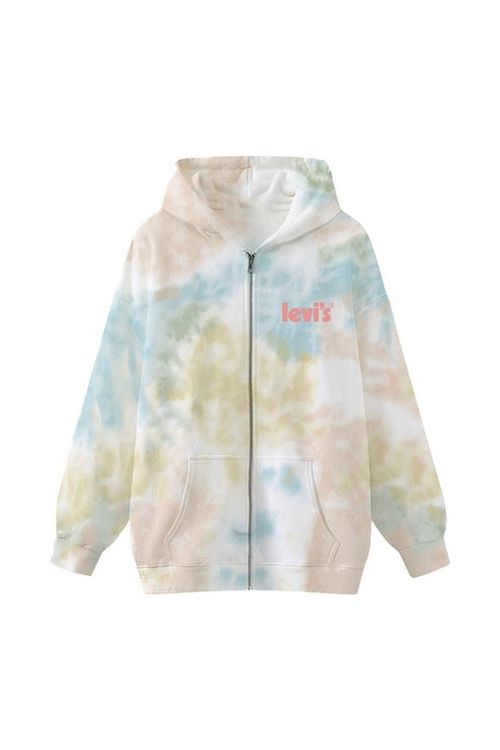 Oversized Zip Up Hoodie "Tie Dye" KIDS