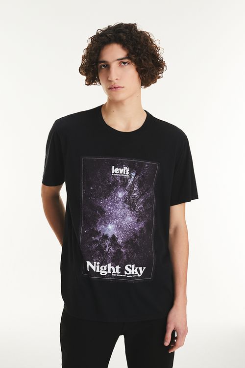Ss Graphic Tee "Night Sky"