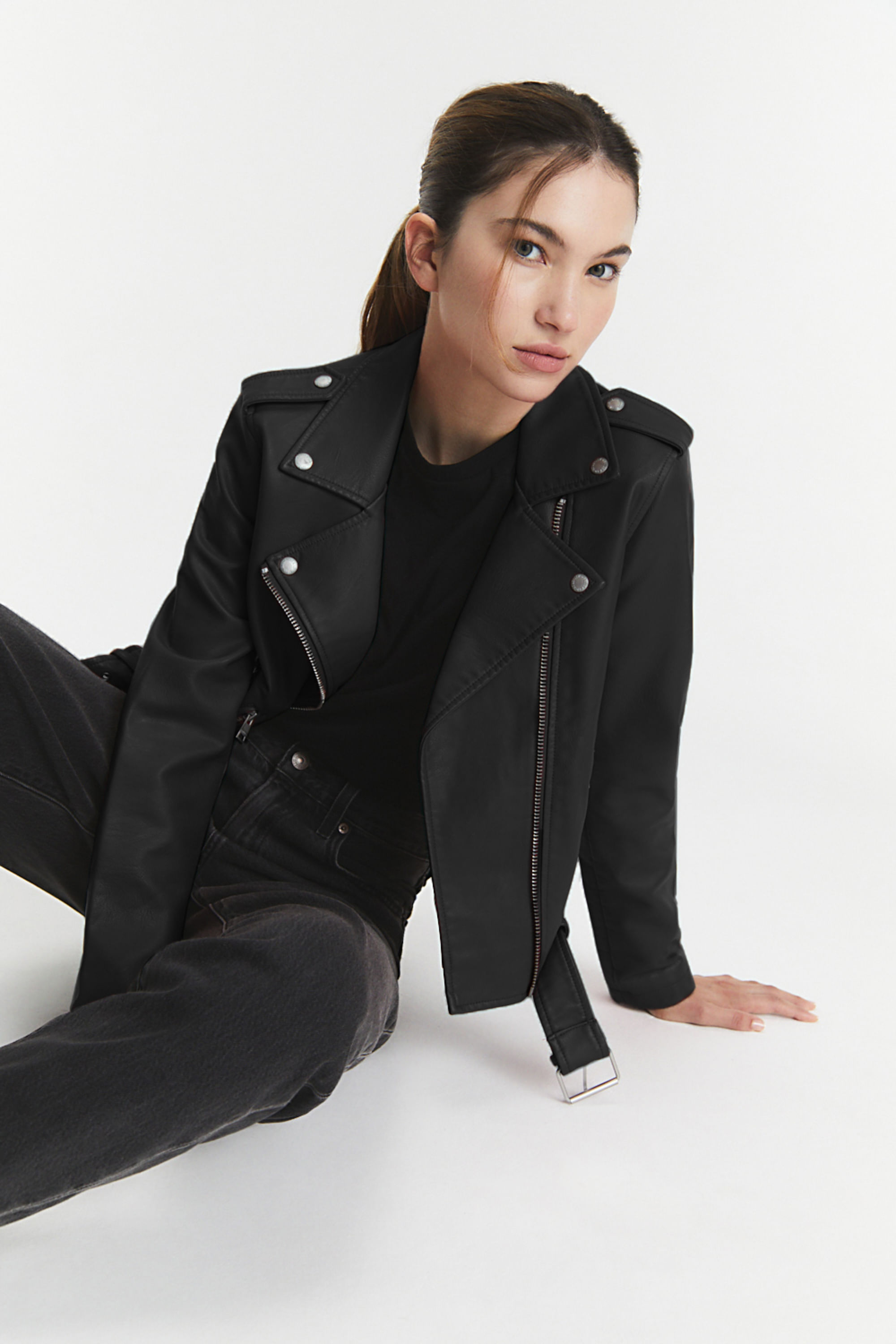 Each other outlet biker jacket