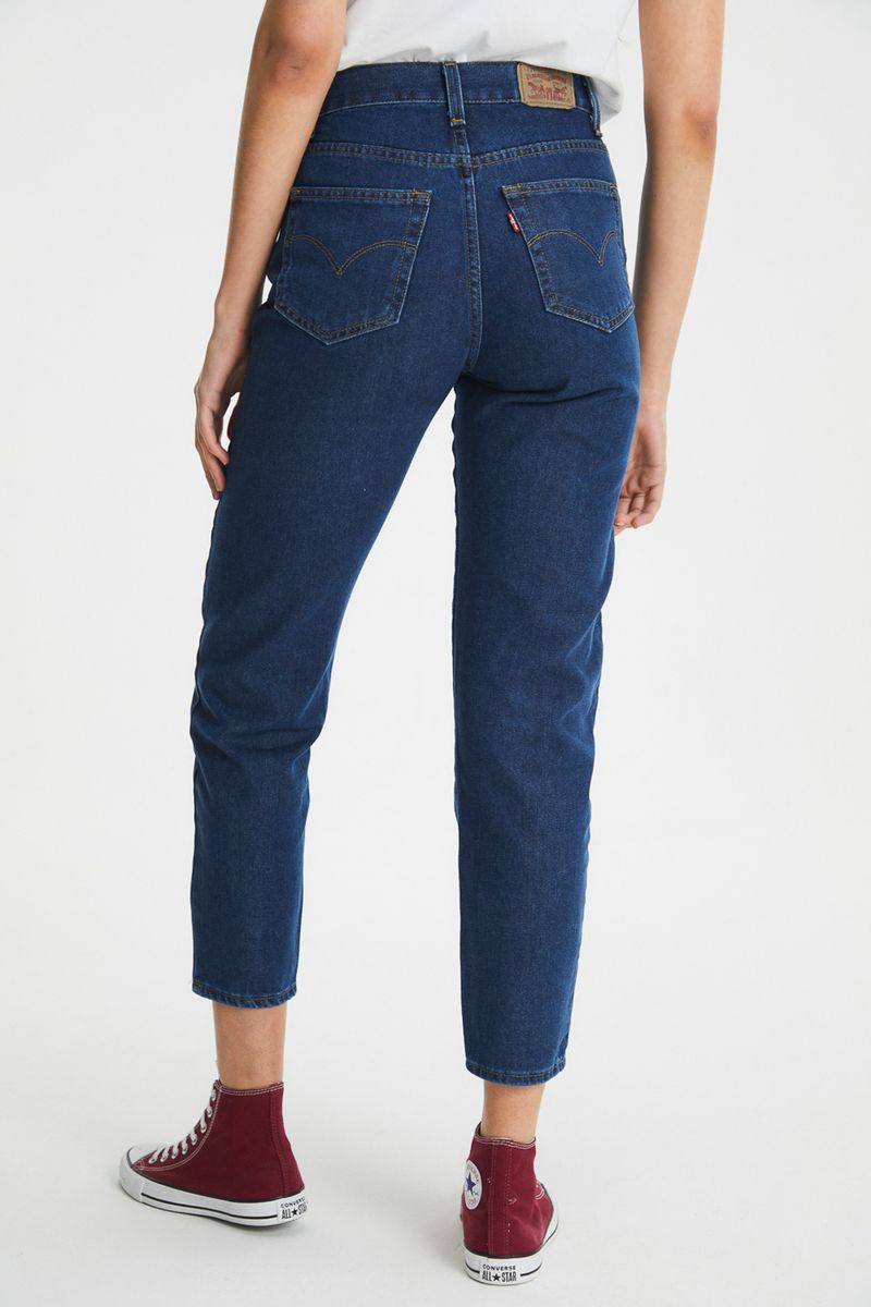 Jeans de tiro alto y mom Levi's para Mujer