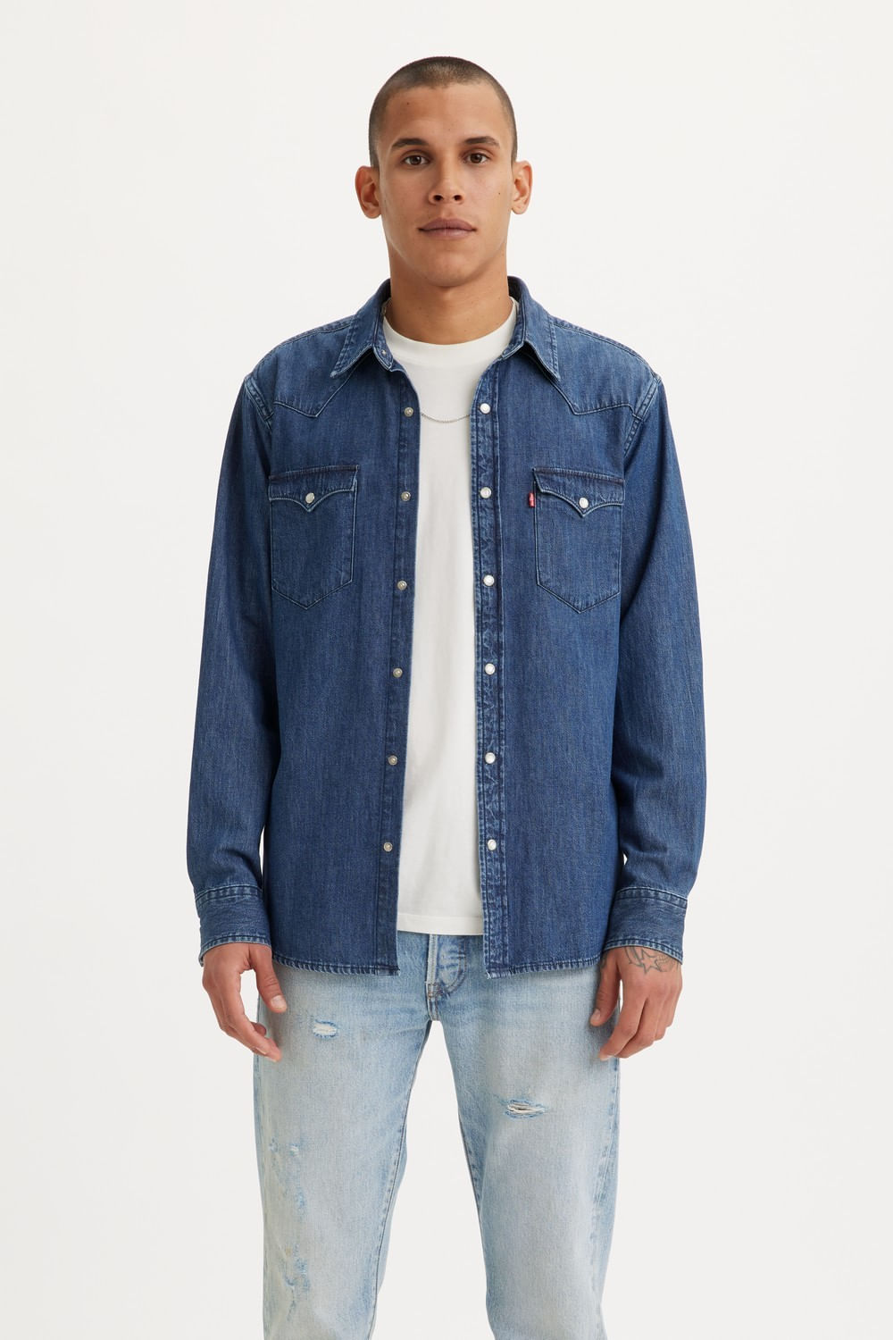 Camisa leñadora levis online hombre