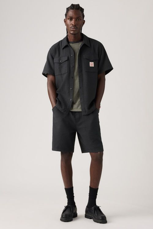 Pull On Workear Short Black